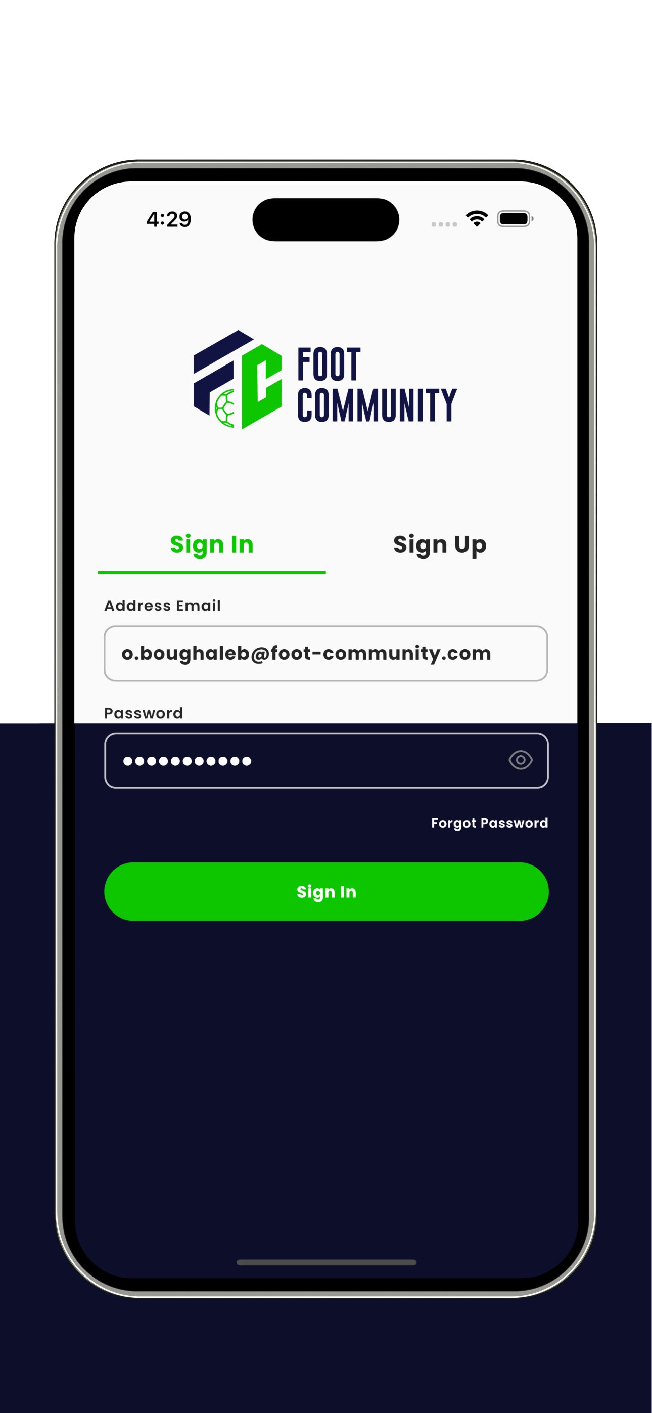 Bookings Screen